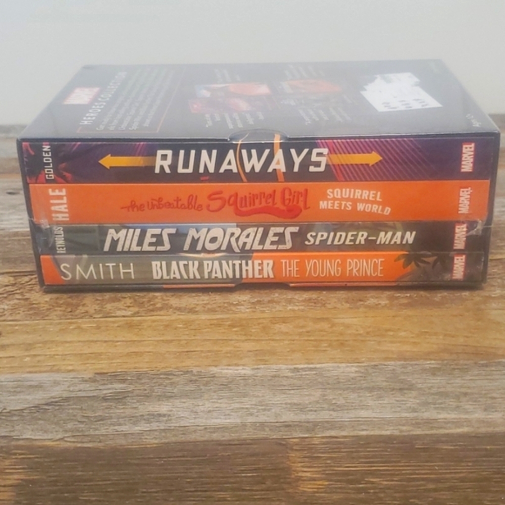 NEW Marvel hero chapter book set